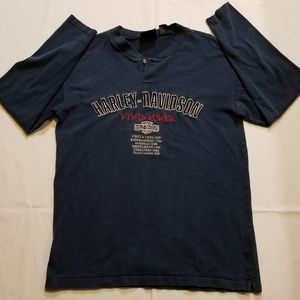 Harley Davidson Long Sleeve Polo